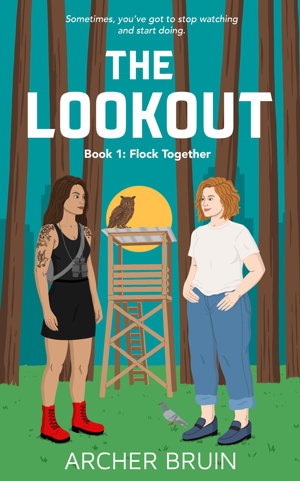 The Lookout: a spicy, opposites-attract, forced-proximity sapphic romance (PAPERBACK)