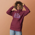 Etsy Product Title Embroidered Slow Burn Book Club Hoodie, Bookish Romance Reader Sweatshirt with SLOW BURN embroidered sleeves