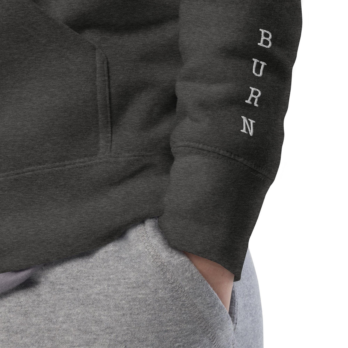 Etsy Product Title Embroidered Slow Burn Book Club Hoodie, Bookish Romance Reader Sweatshirt with SLOW BURN embroidered sleeves
