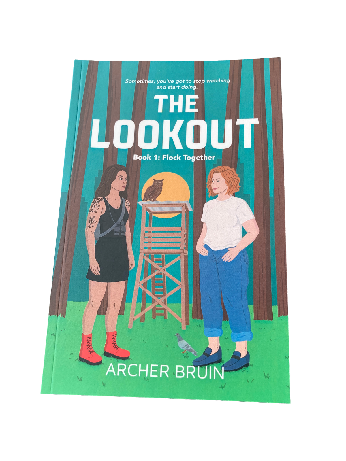 The Lookout: een pittige, 'opposites-attract' sapphische roman met gedwongen nabijheid (PAPERBACK)